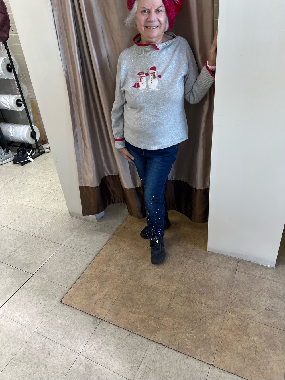 S & F Rhinestone Jeans - Picture 3 of 4